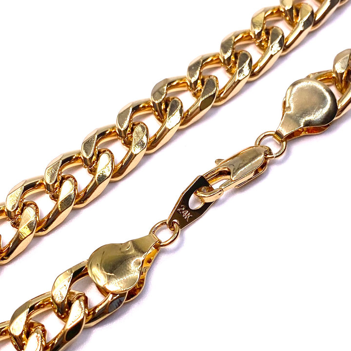 Necklace Chain Gold Cuban 20 inch