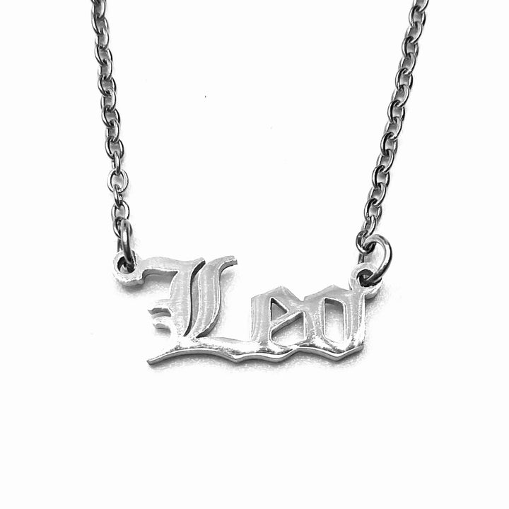 Necklace Charm Zodiac Stainless Steel