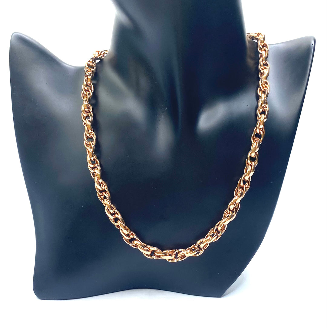 Necklace Chain L'Amour Brass Rose Gold Copper 18 inch