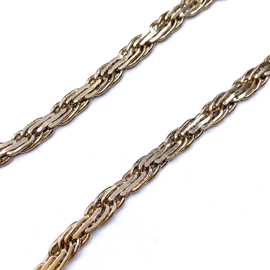 Necklace Chain L'Amour Brass Gold 18 inch