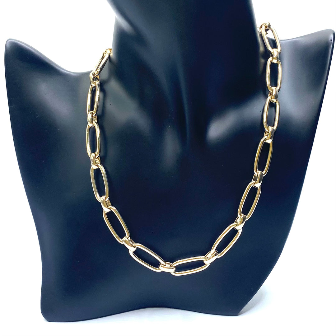 Necklace Chain L'Amour Brass Gold 18 inch