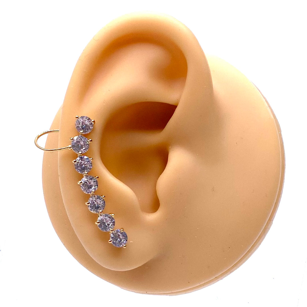 Earring Cuff Rhinestone