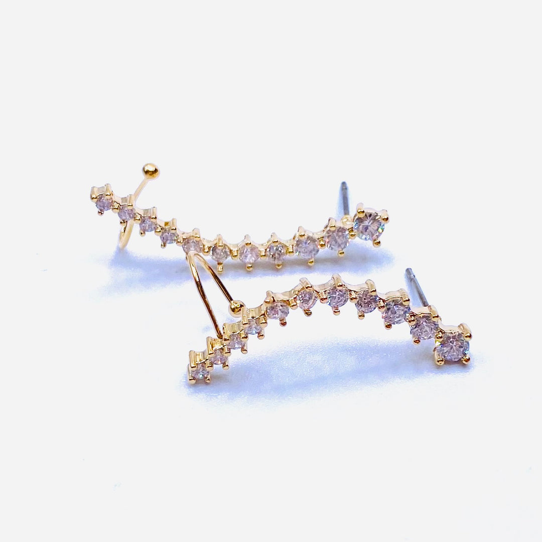 Earring Cuff Rhinestone