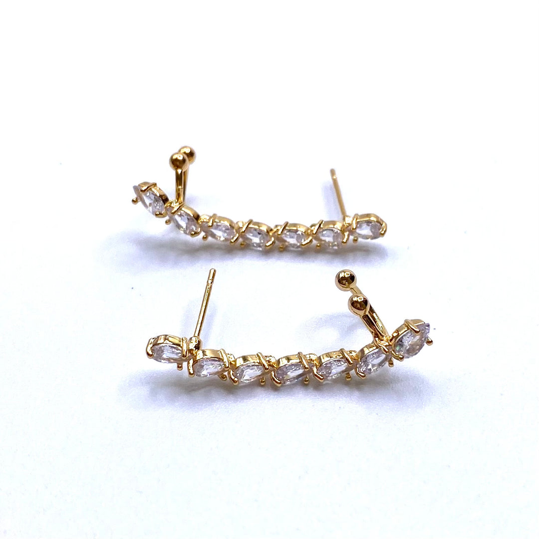 Earring Cuff Rhinestone