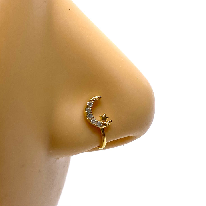 Nose Clip Non-porous Gold Design