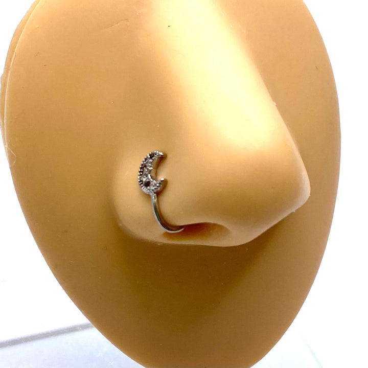 Nose Clip Non-porous Silver Design