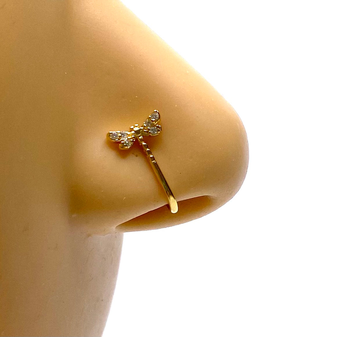 Nose Clip Non-porous Gold Design