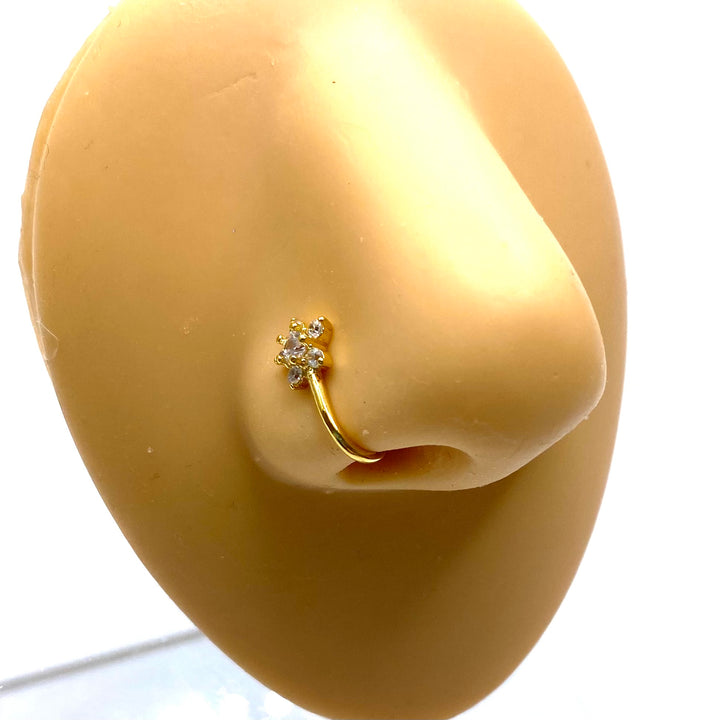 Nose Clip Non-porous Gold Design