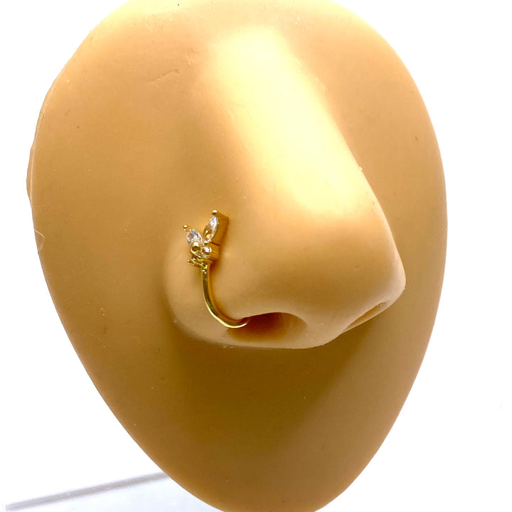 Nose Clip Non-porous Gold Design