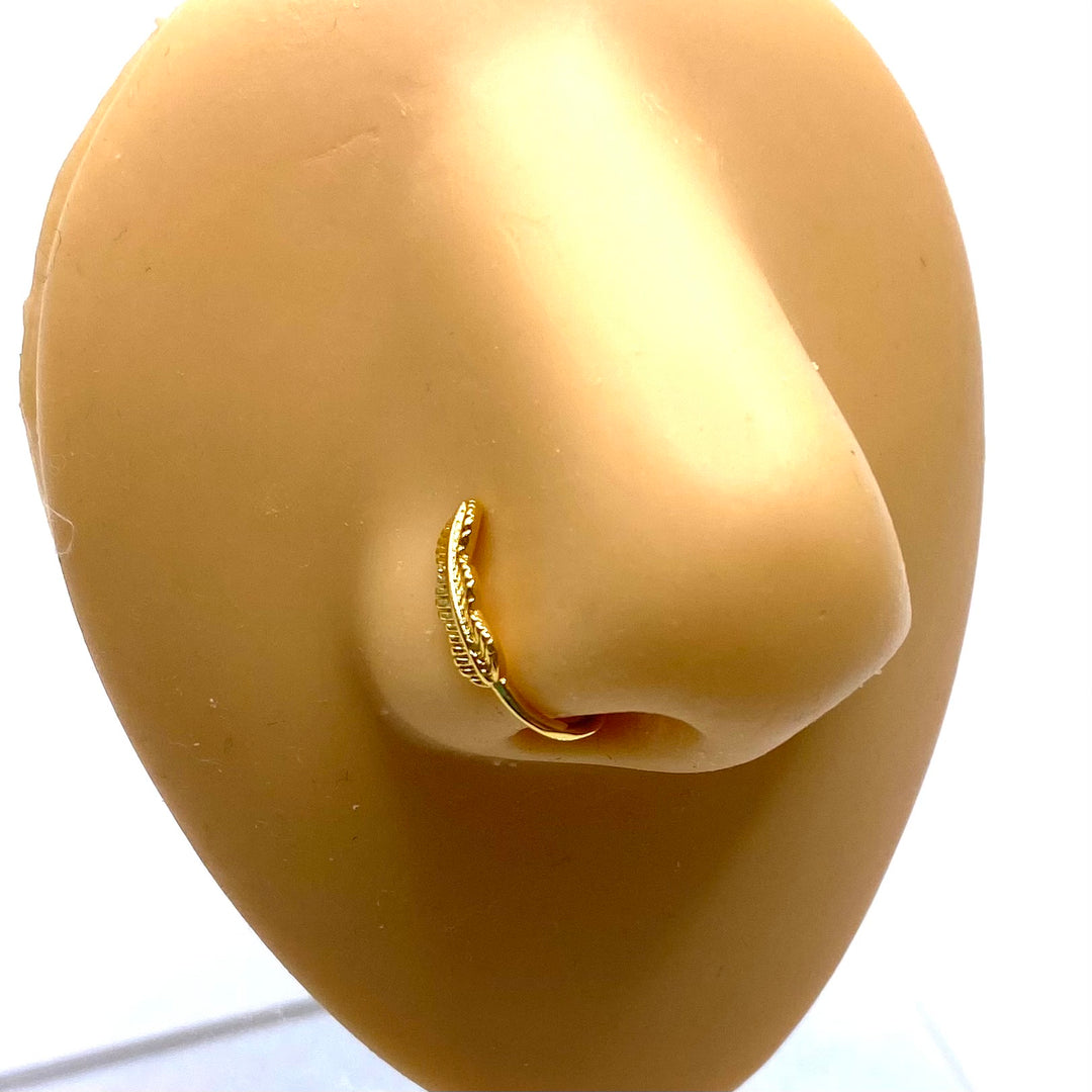 Nose Clip Non-porous Gold Design