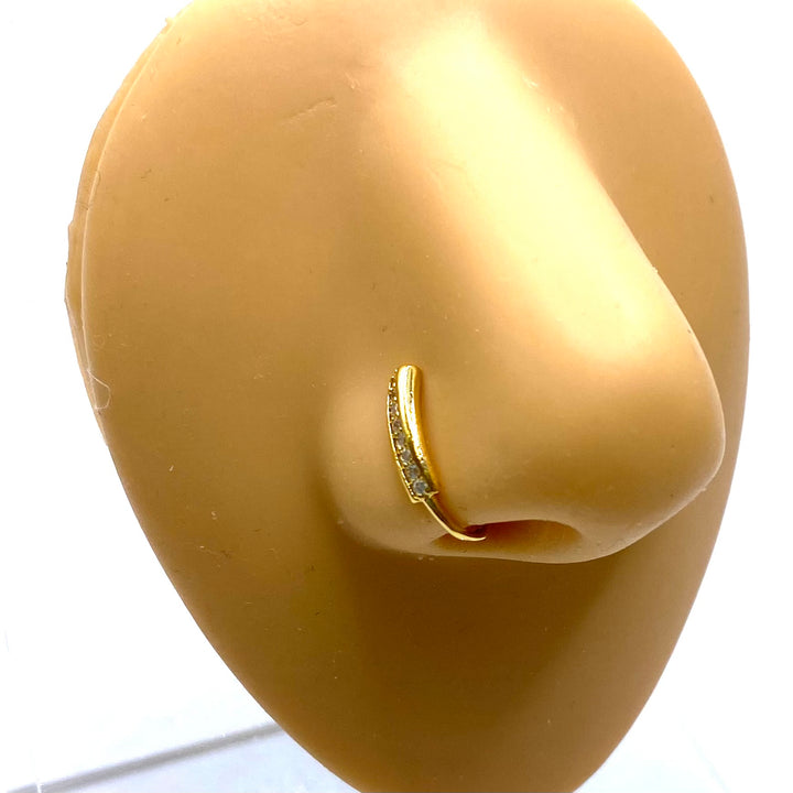 Nose Clip Non-porous Gold Design