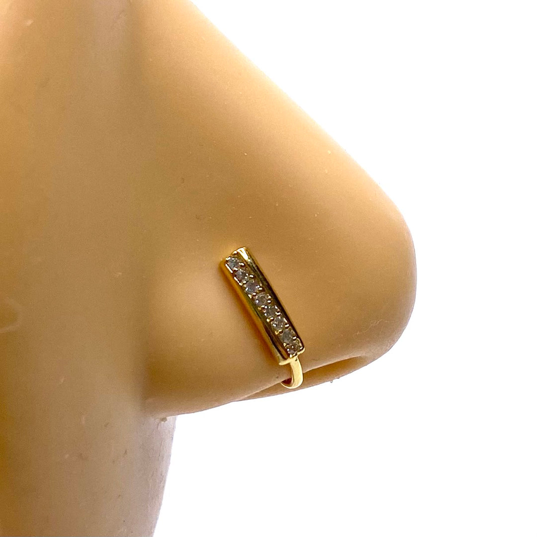 Nose Clip Non-porous Gold Design