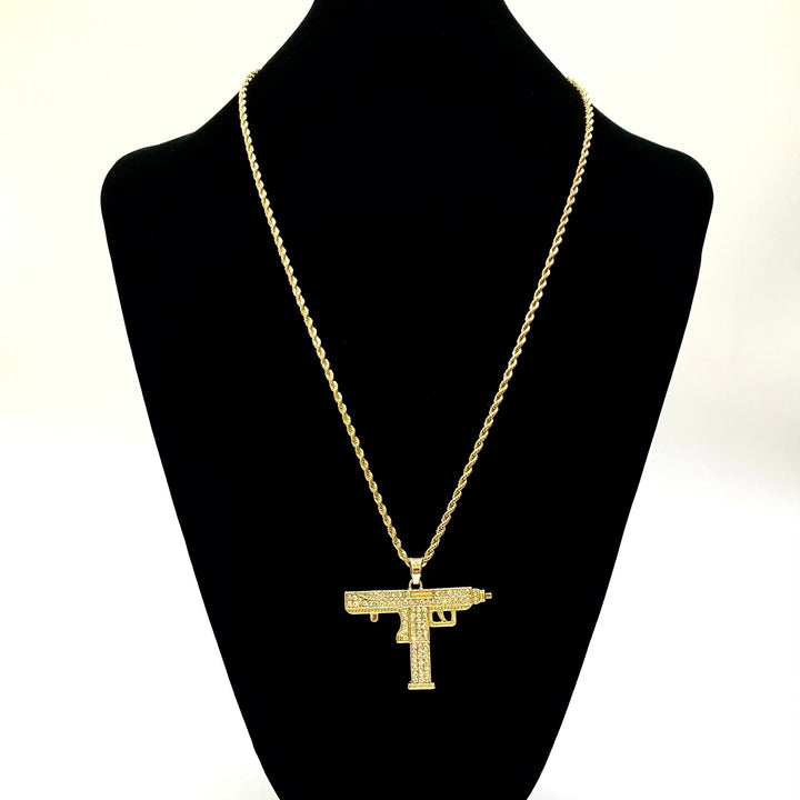 Necklace Pendant Oozie Gun Large