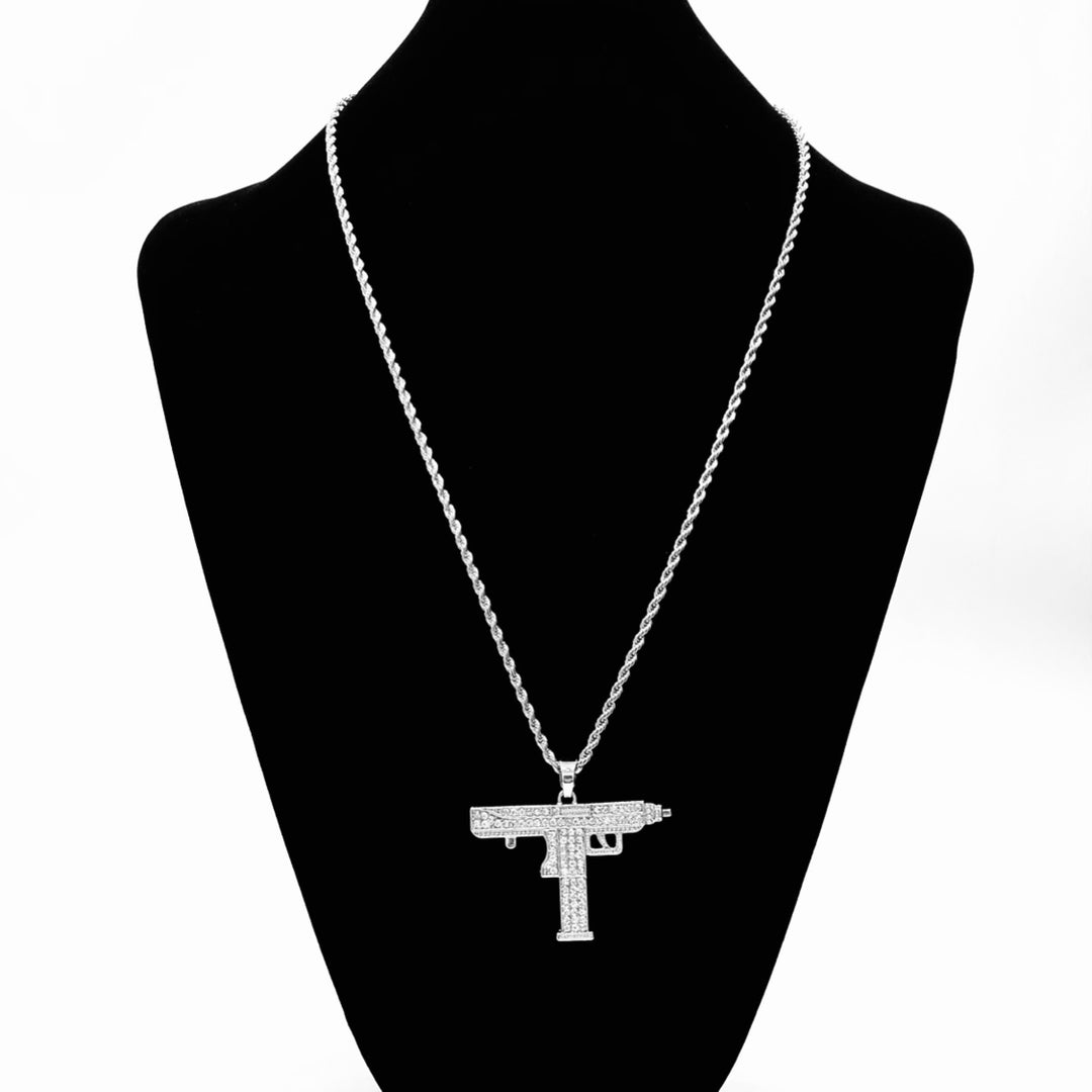 Necklace Pendant Oozie Gun Large