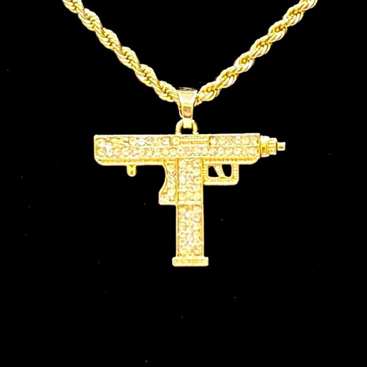 Necklace Pendant Oozie Gun Small