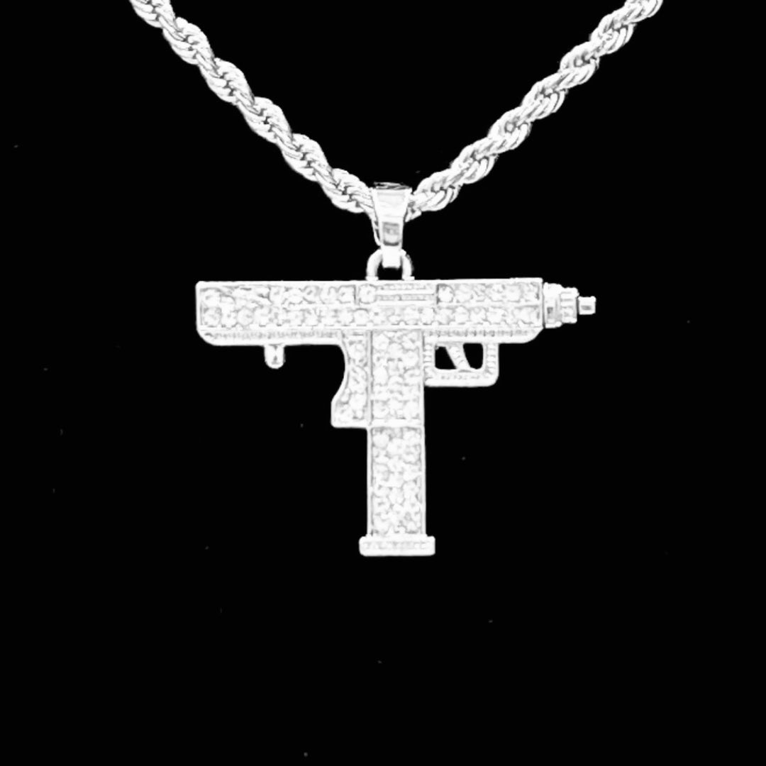 Necklace Pendant Oozie Gun Small