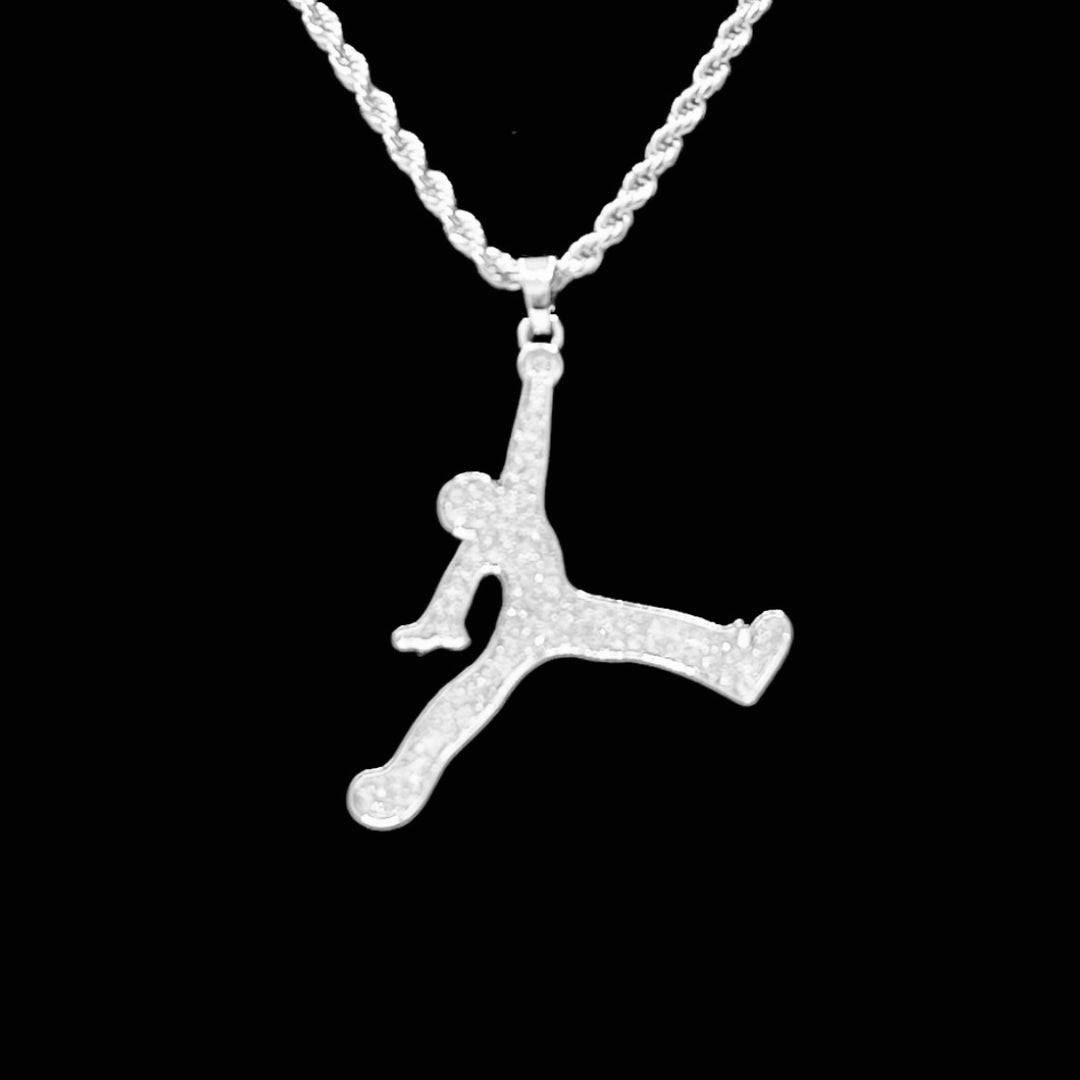 Necklace Pendant Dunking Man