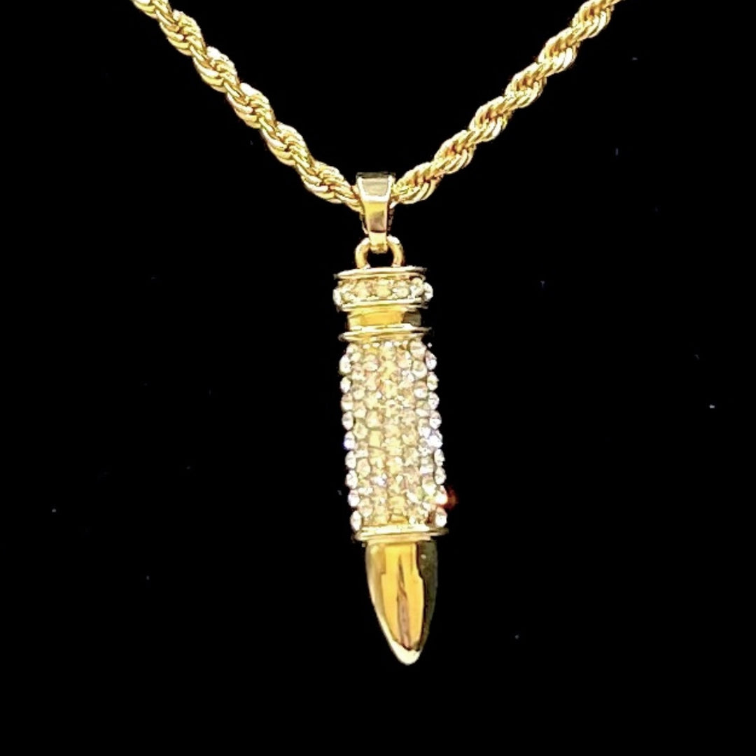 Necklace Pendant Charm Bullet