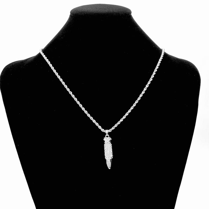 Necklace Pendant Charm Bullet