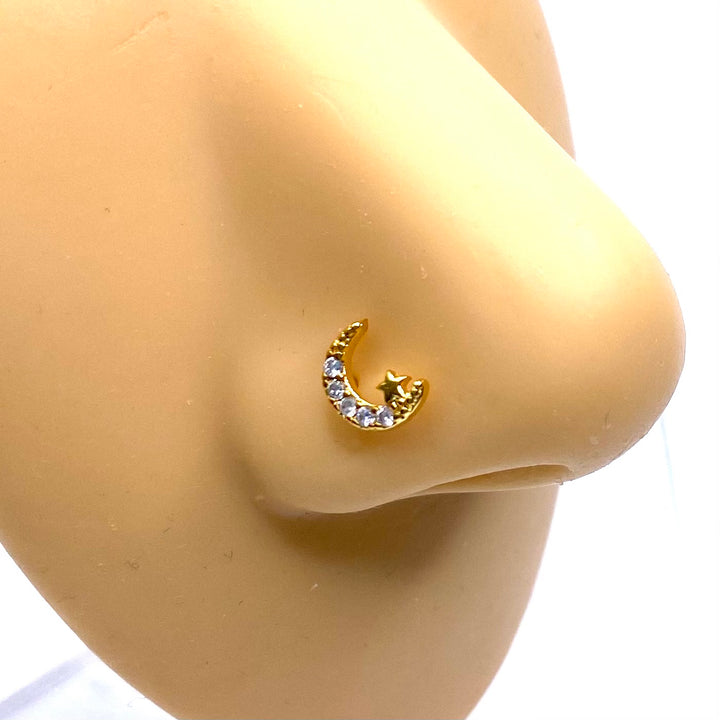 Nose Piercing 120 pc Assortment Display Gold Silver