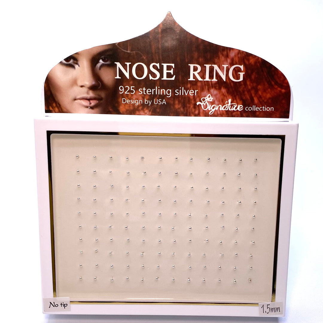 Nose Piercing Stud 120 piece Display