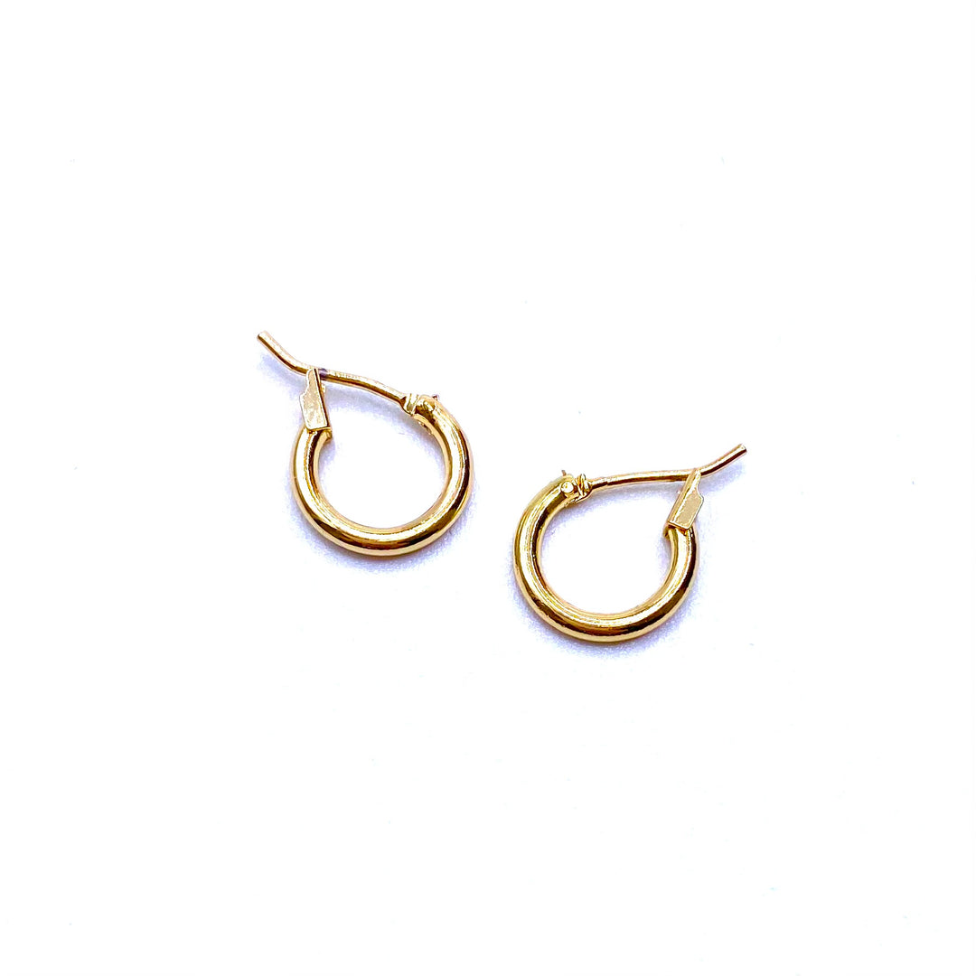 DISPLAY 144 Pair Earring Hoop Rhinestone Gold Silver PICK UP ONLY