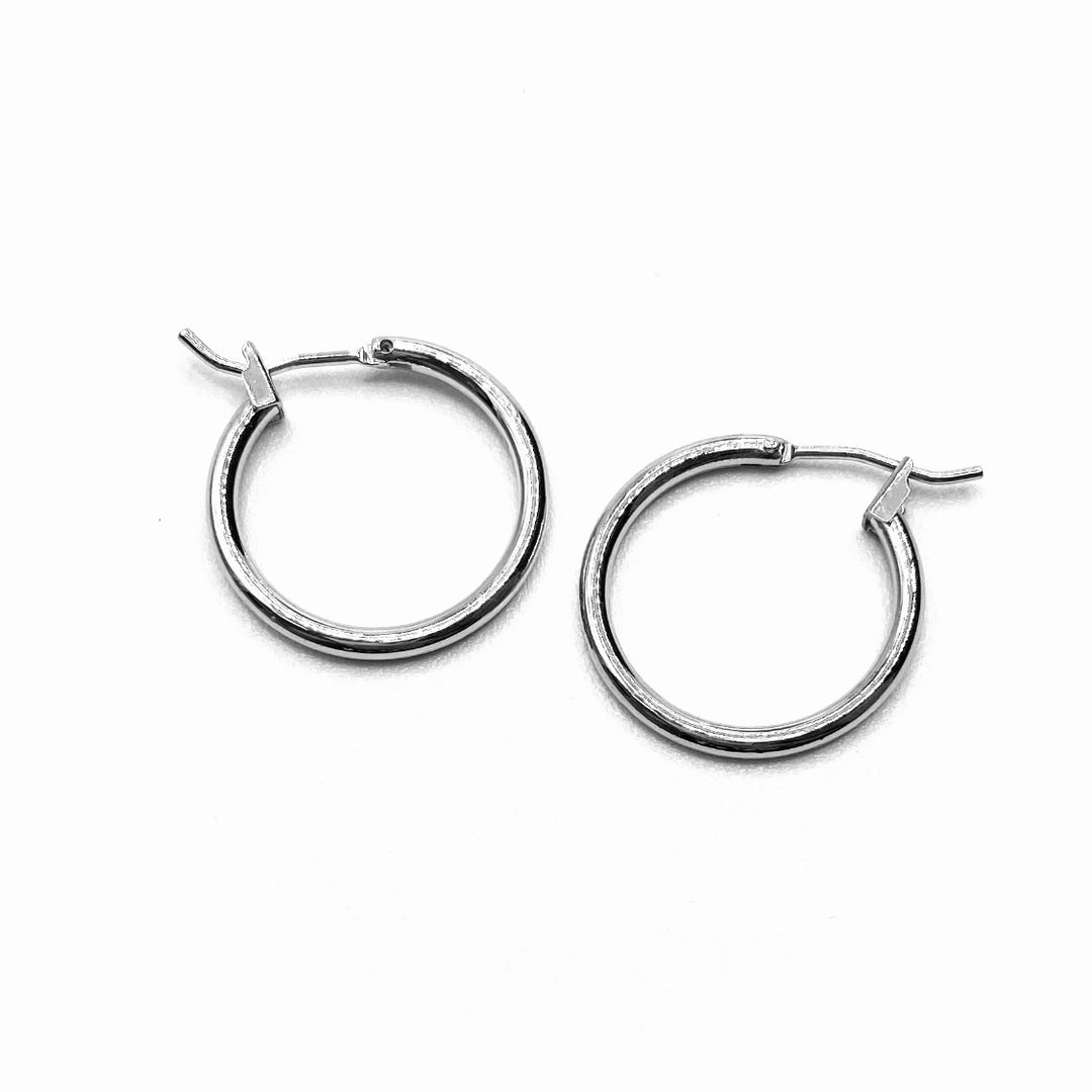 Earring Hoop Metal 40mm