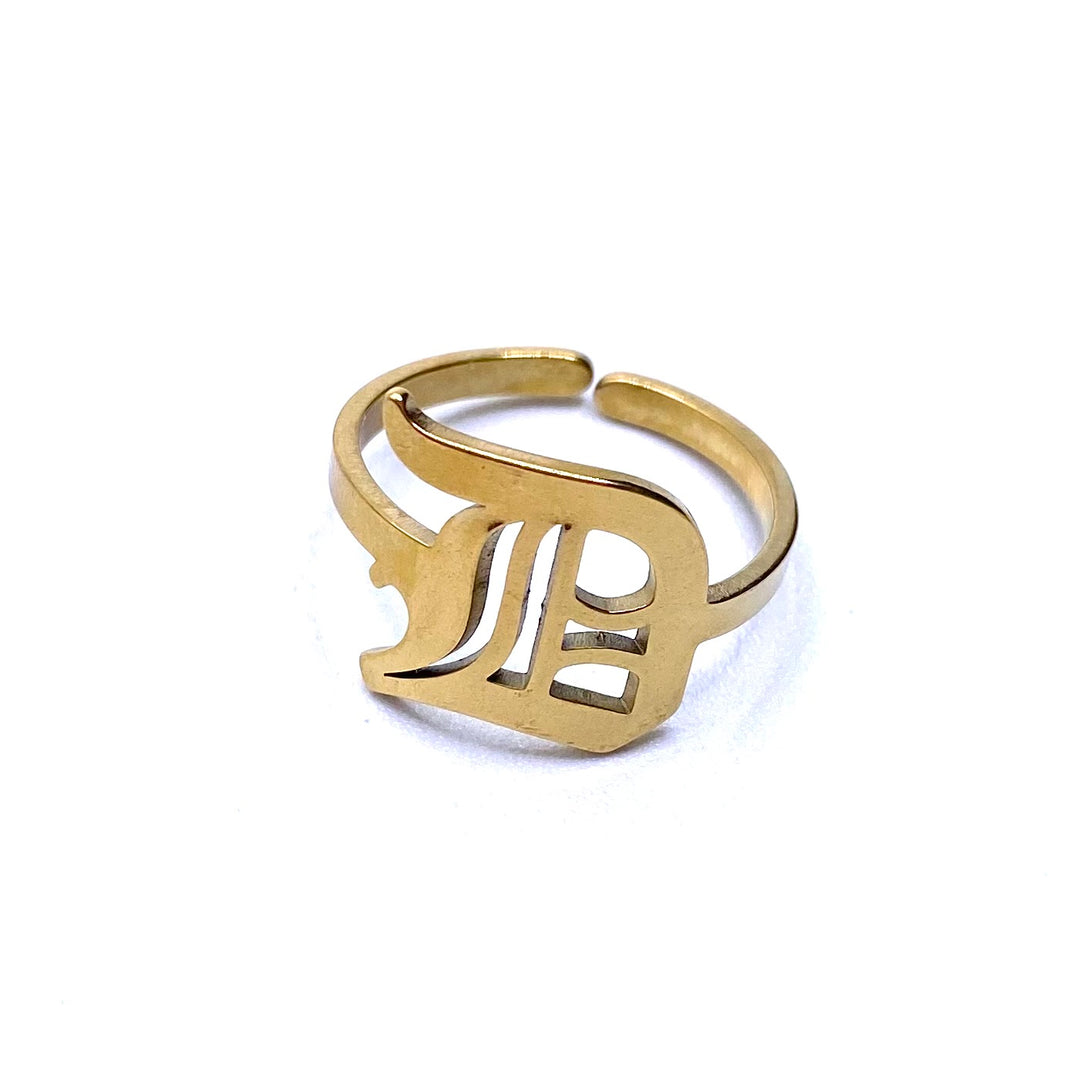 Ring Set 36 piece Initial Gold