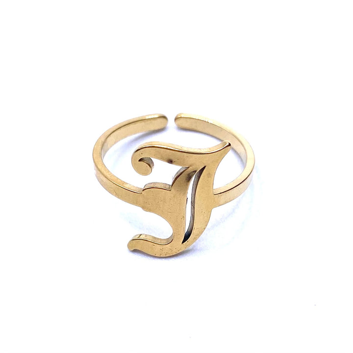 Ring Set 36 piece Initial Gold