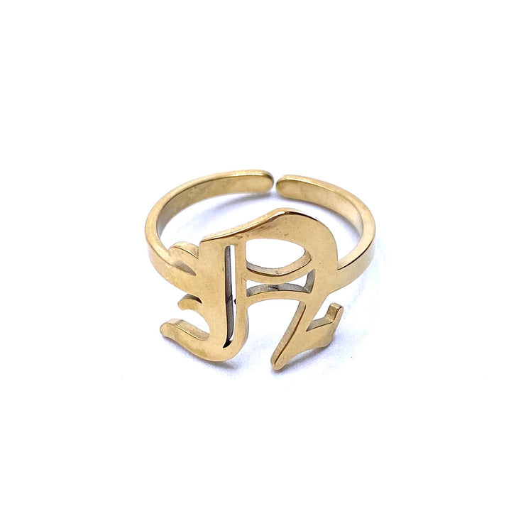 Ring Set 36 piece Initial Gold