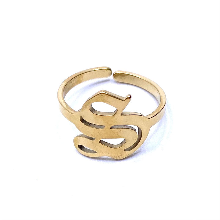 Ring Set 36 piece Initial Gold