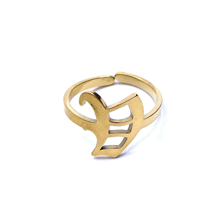 Ring Set 36 piece Initial Gold