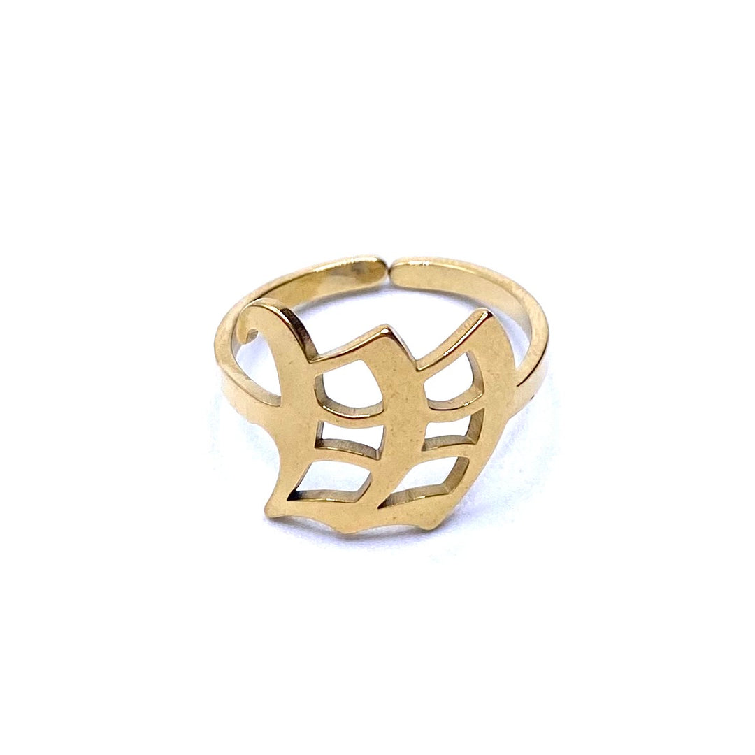 Ring Set 36 piece Initial Gold