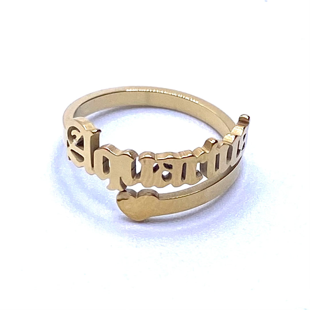 Ring Set 60 piece Zodiac Gold