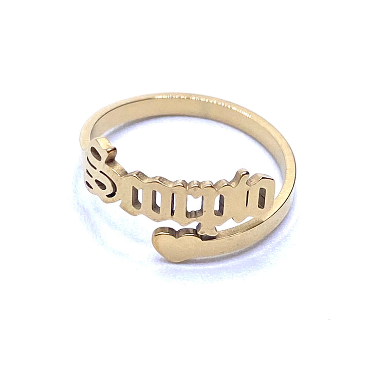 Ring Set 60 piece Zodiac Gold