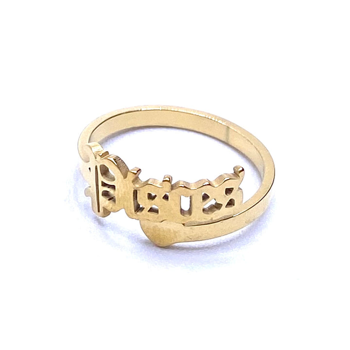 Ring Set 60 piece Zodiac Gold