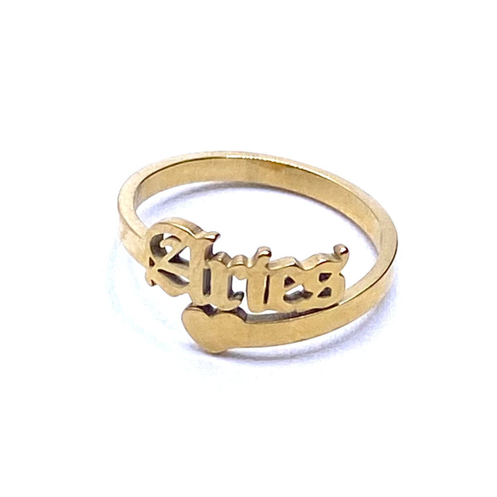 Ring Set 60 piece Zodiac Gold