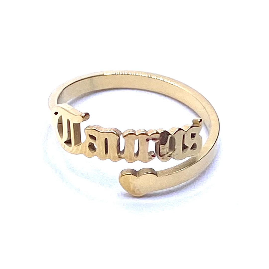 Ring Set 60 piece Zodiac Gold