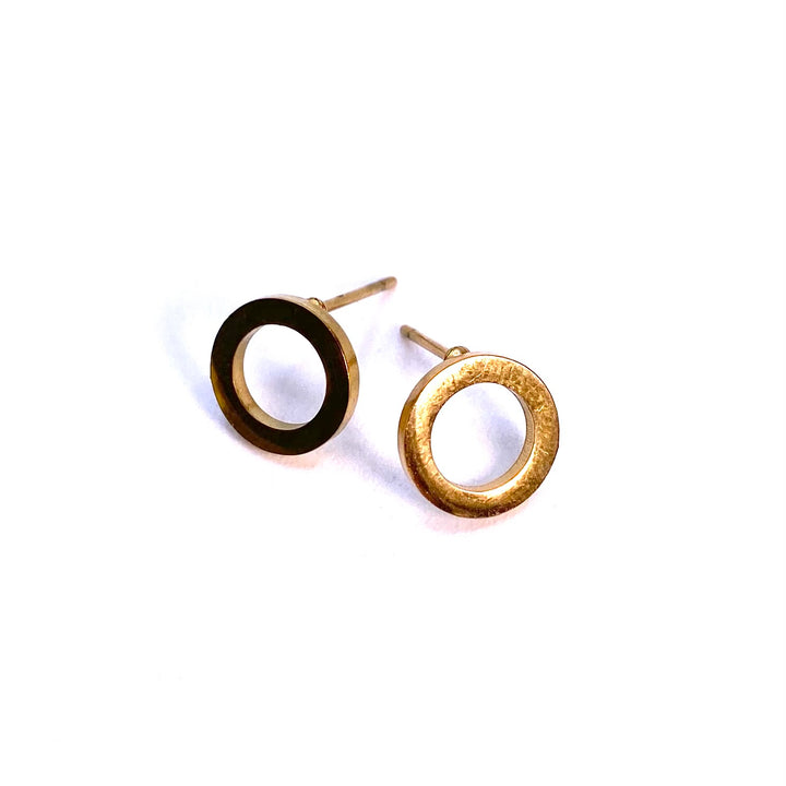 Earring Stud Stainless Steel Circle