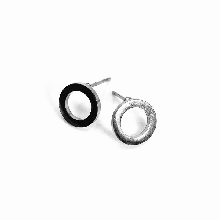 Earring Stud Stainless Steel Circle